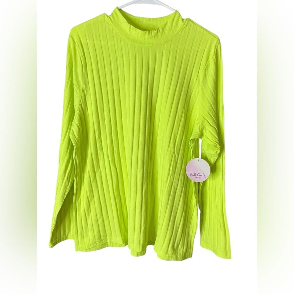 Yellow Ribbed Long Sleeve - Picture 5 of 14